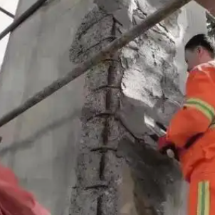 裕安梁板柱楼梯空洞蜂窝剥落露筋等表面破损修补用高强聚合物修补砂浆